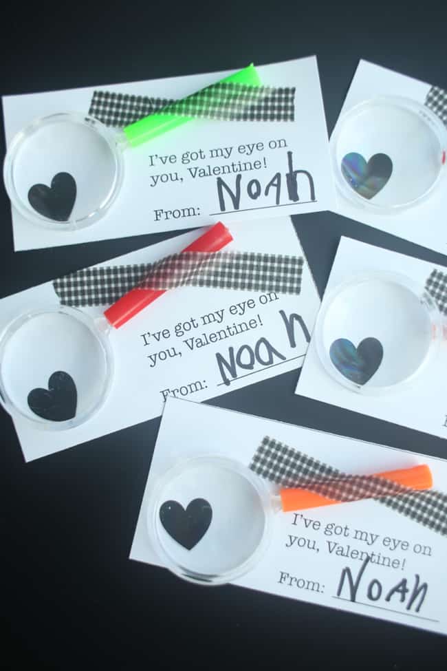 Magnifying Glass Valentines