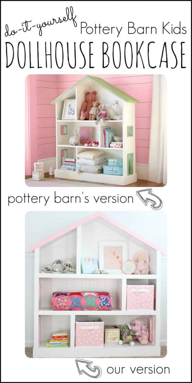 Cutest Dollhouse Bookcase To Build Yourself