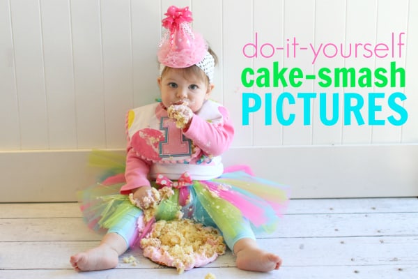 Take Your Own Professional-Looking Cake Smash Pictures at Your Baby’s Birthday Party