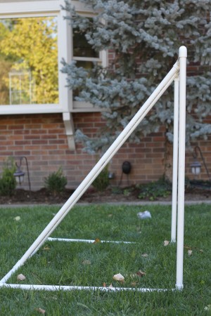 diy soccer goal