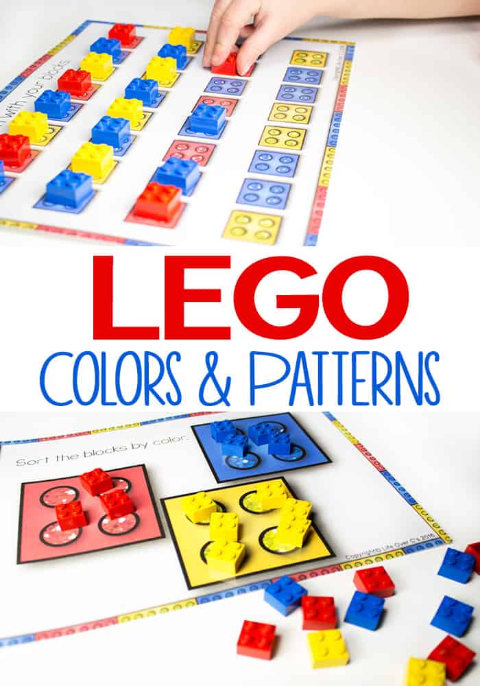 LEGO Printables for Colors and Patterns
