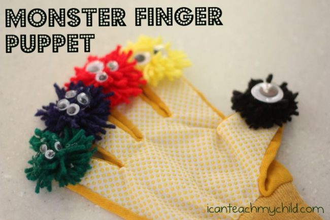 Monster Finger Puppet