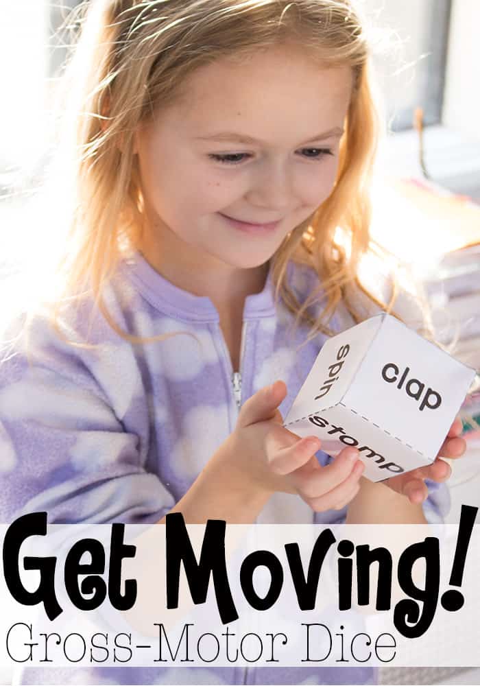 Get Moving Gross-Motor Dice