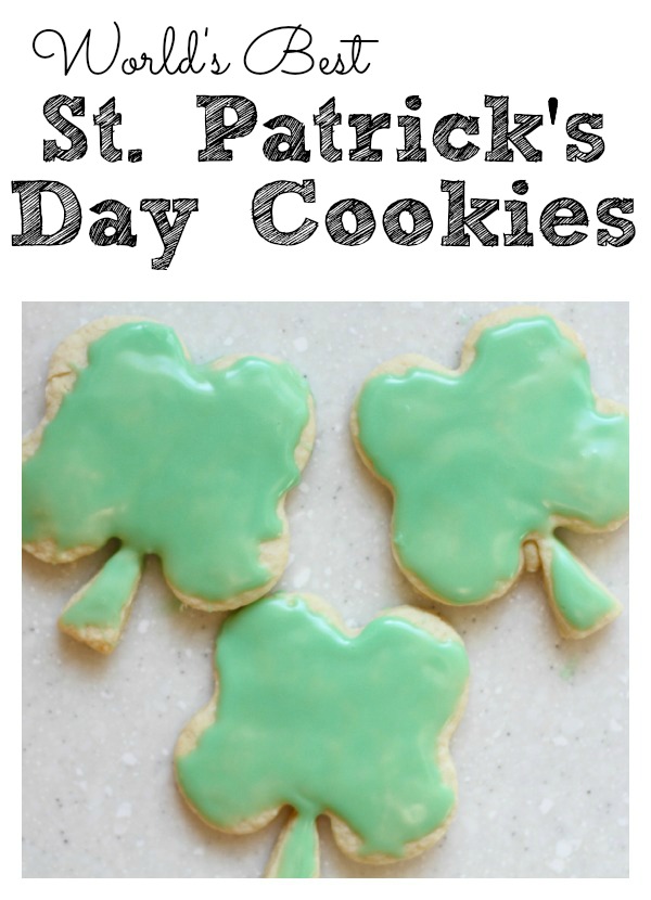 st patricks day treats - st patricks day cookies