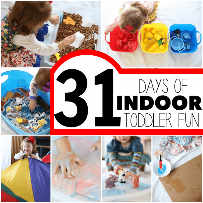31 Days of Indoor Toddler Fun