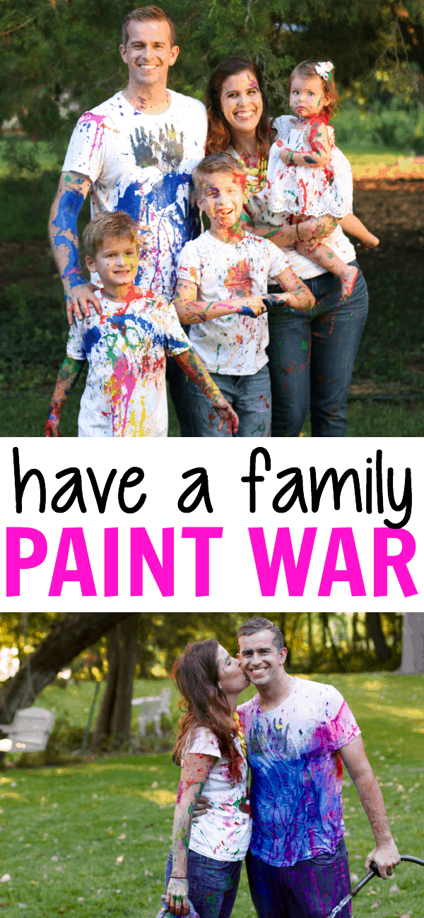 How to Take Paint Fight Photos (without Ruining All Your Clothes)