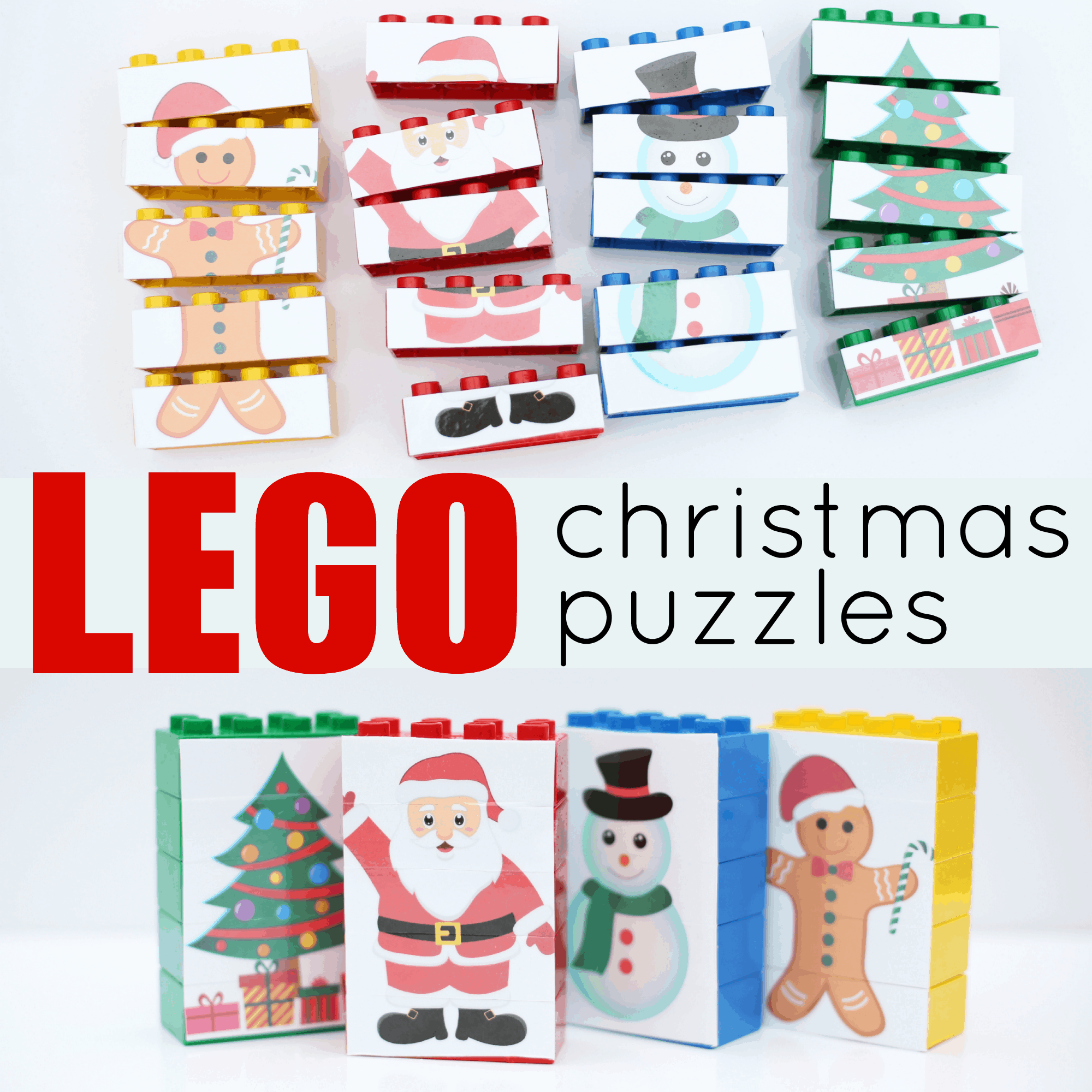 LEGO Christmas Puzzles